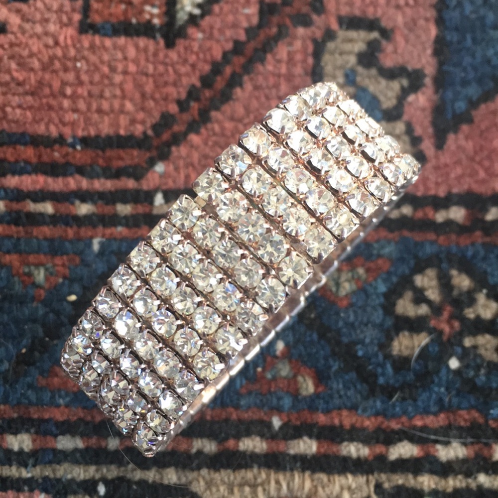 Glam Rhinestone Bracelet